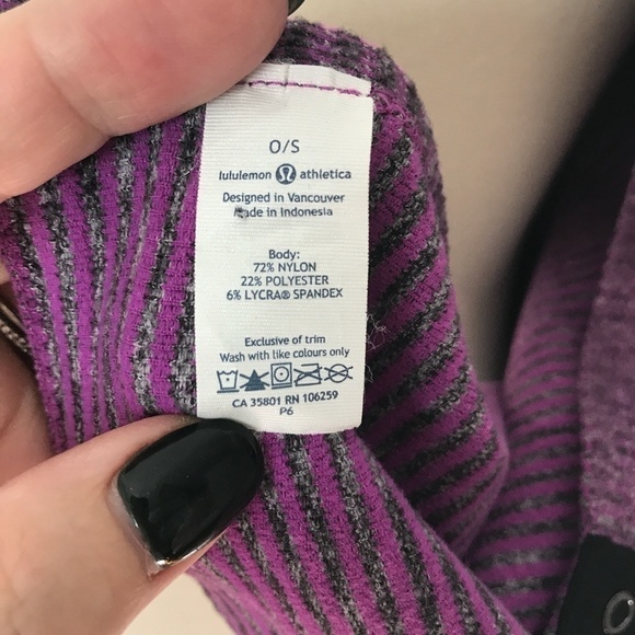 Lululemon Vinyasa Scarf *Rulu Ultra Violet OS - Picture 8 of 8